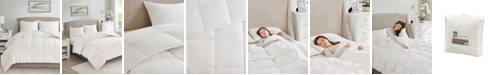 Sleep Philosophy All Season Oversized Down 100% Cotton Cover Comforter, Twin